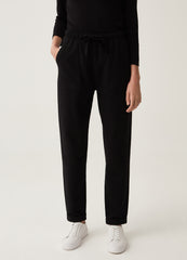 Fitness French Terry Joggers With Turn-Ups