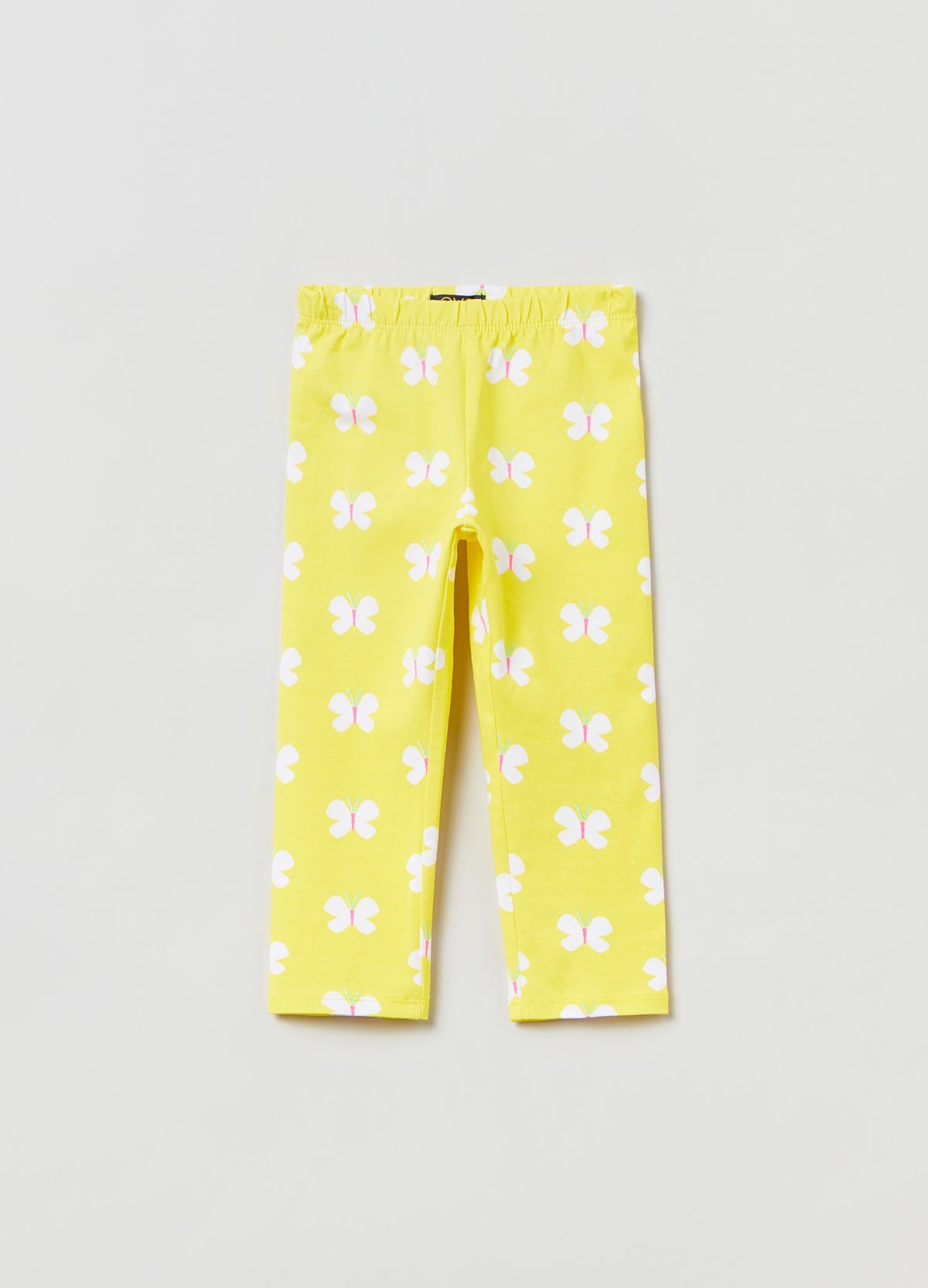 Ovs Three-Quarter Leggings With Print