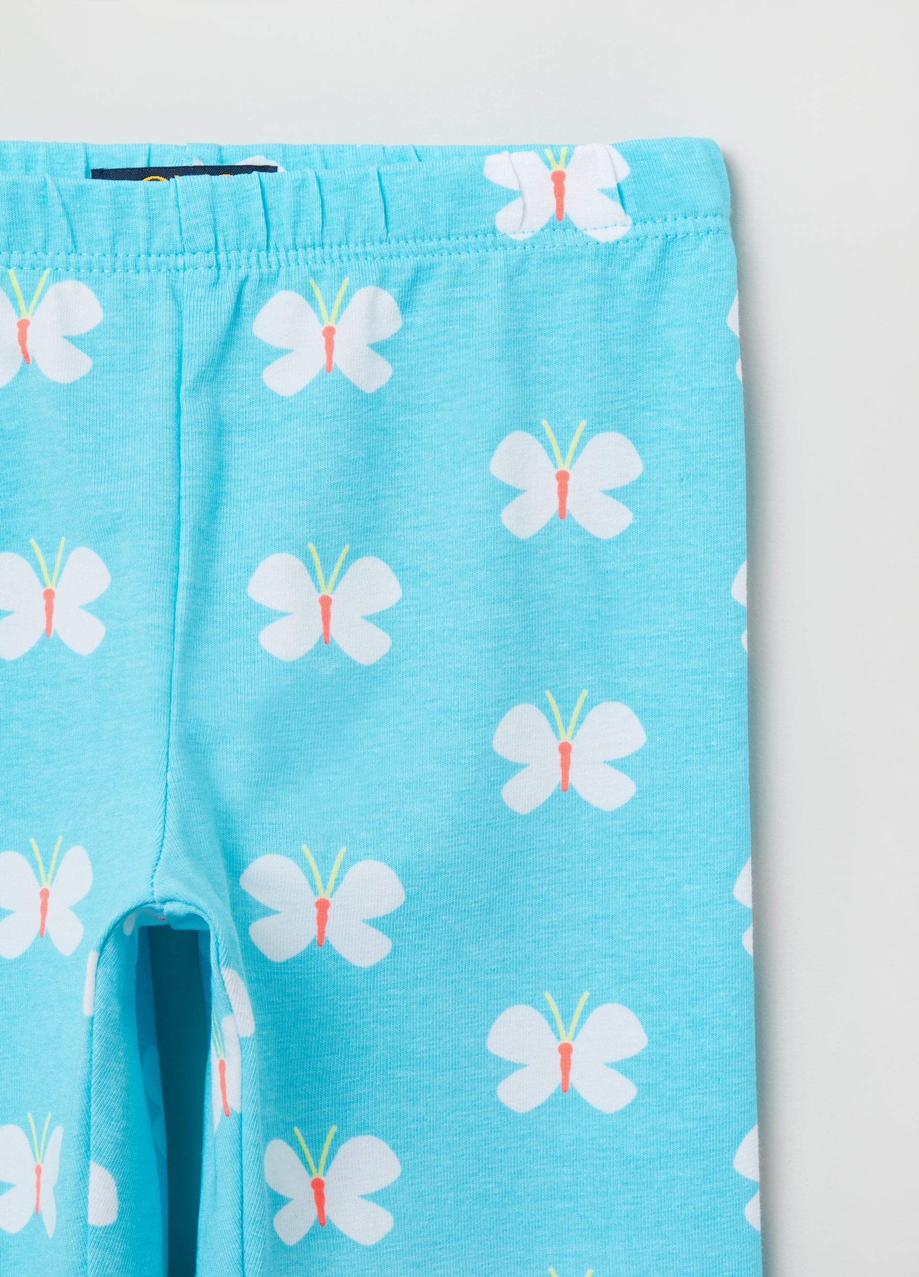Ovs Three-Quarter Leggings With Print