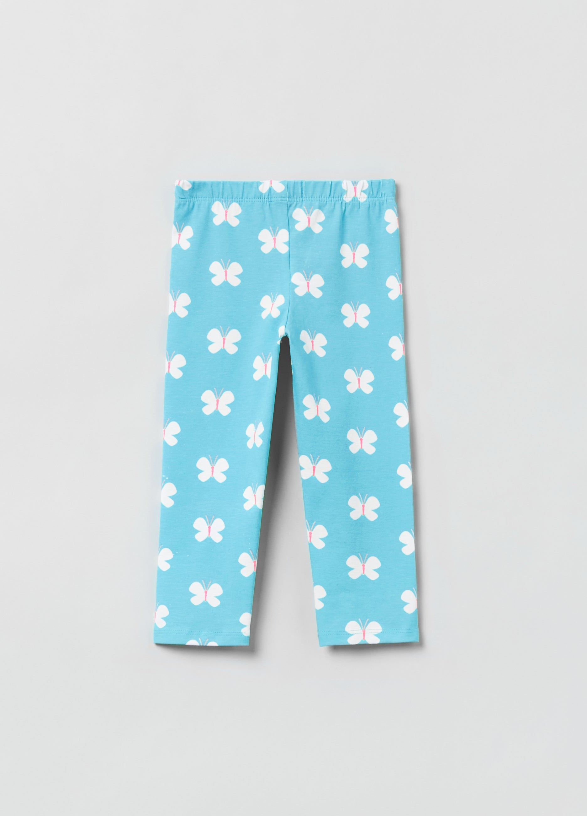Ovs Three-Quarter Leggings With Print