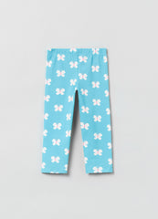 Ovs Three-Quarter Leggings With Print