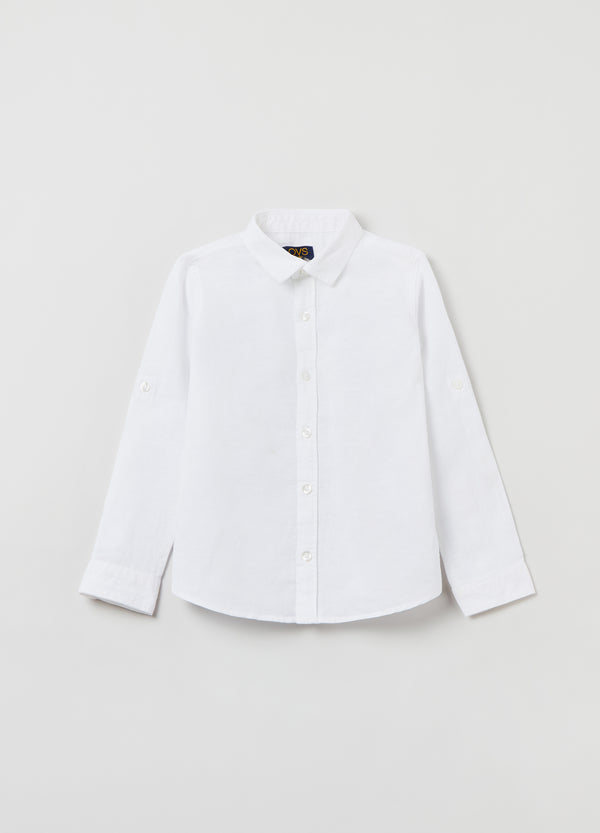 Ovs Linen And Cotton Shirt