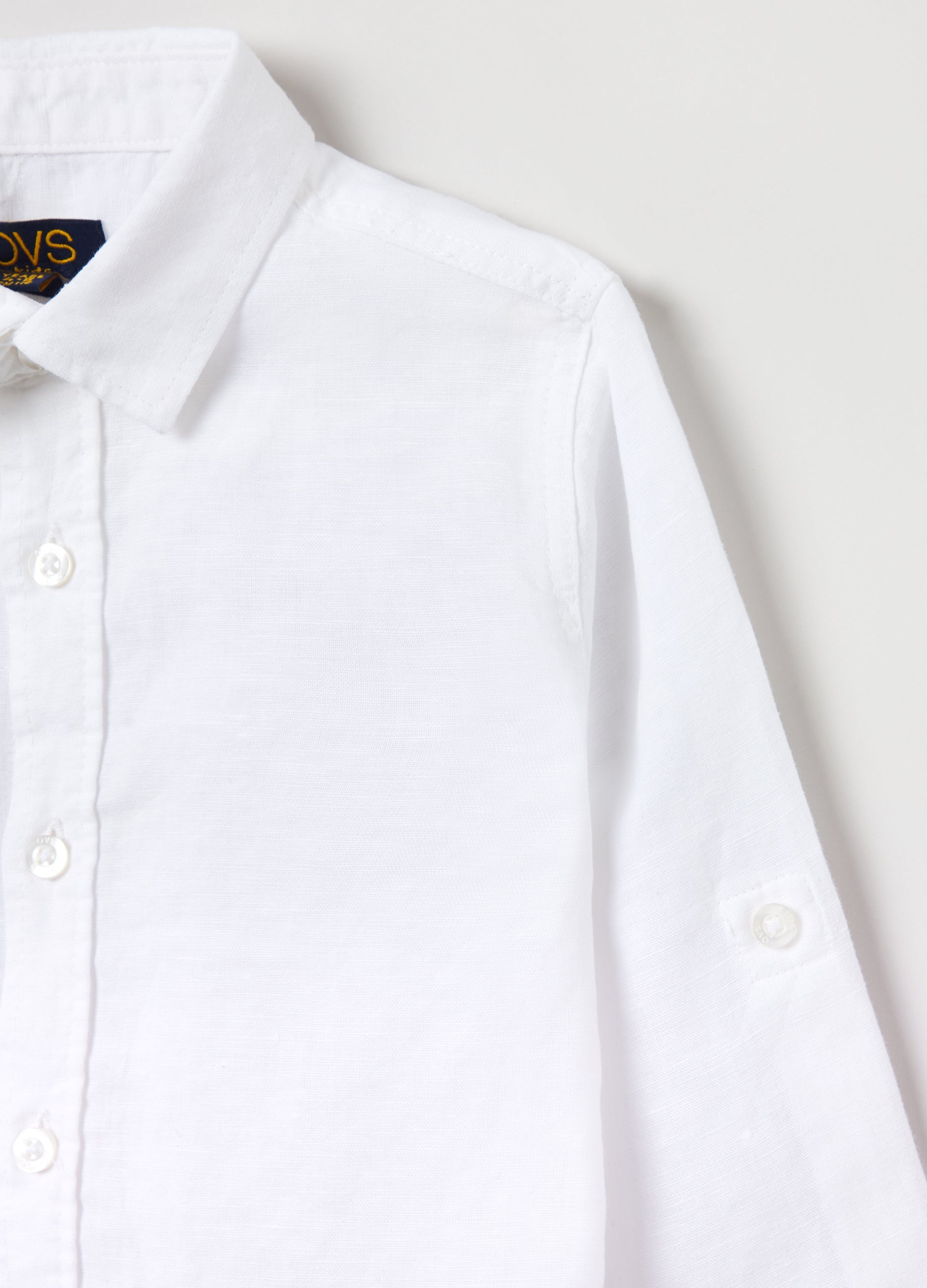 Ovs Linen And Cotton Shirt