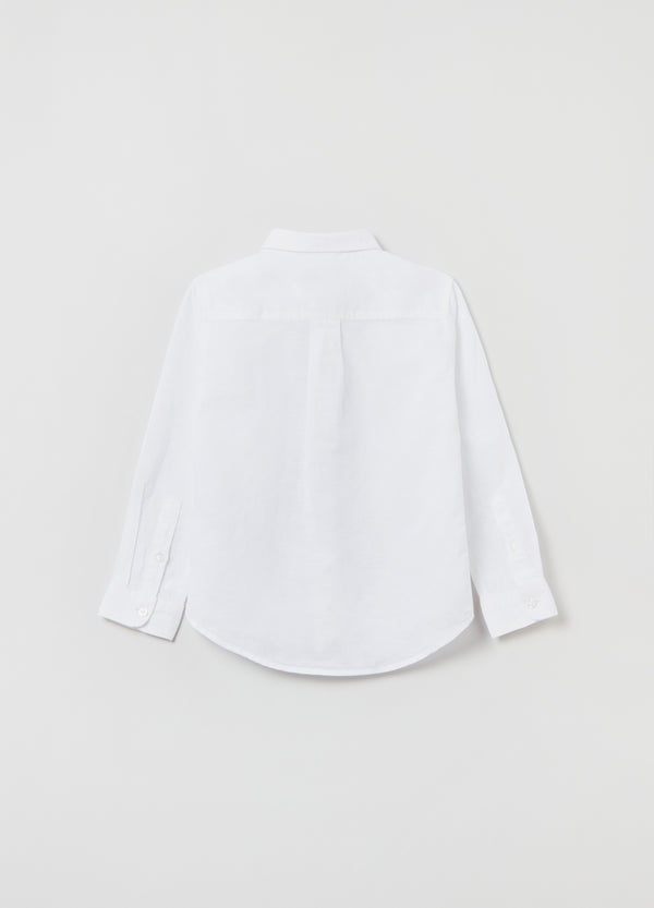 Ovs Linen And Cotton Shirt