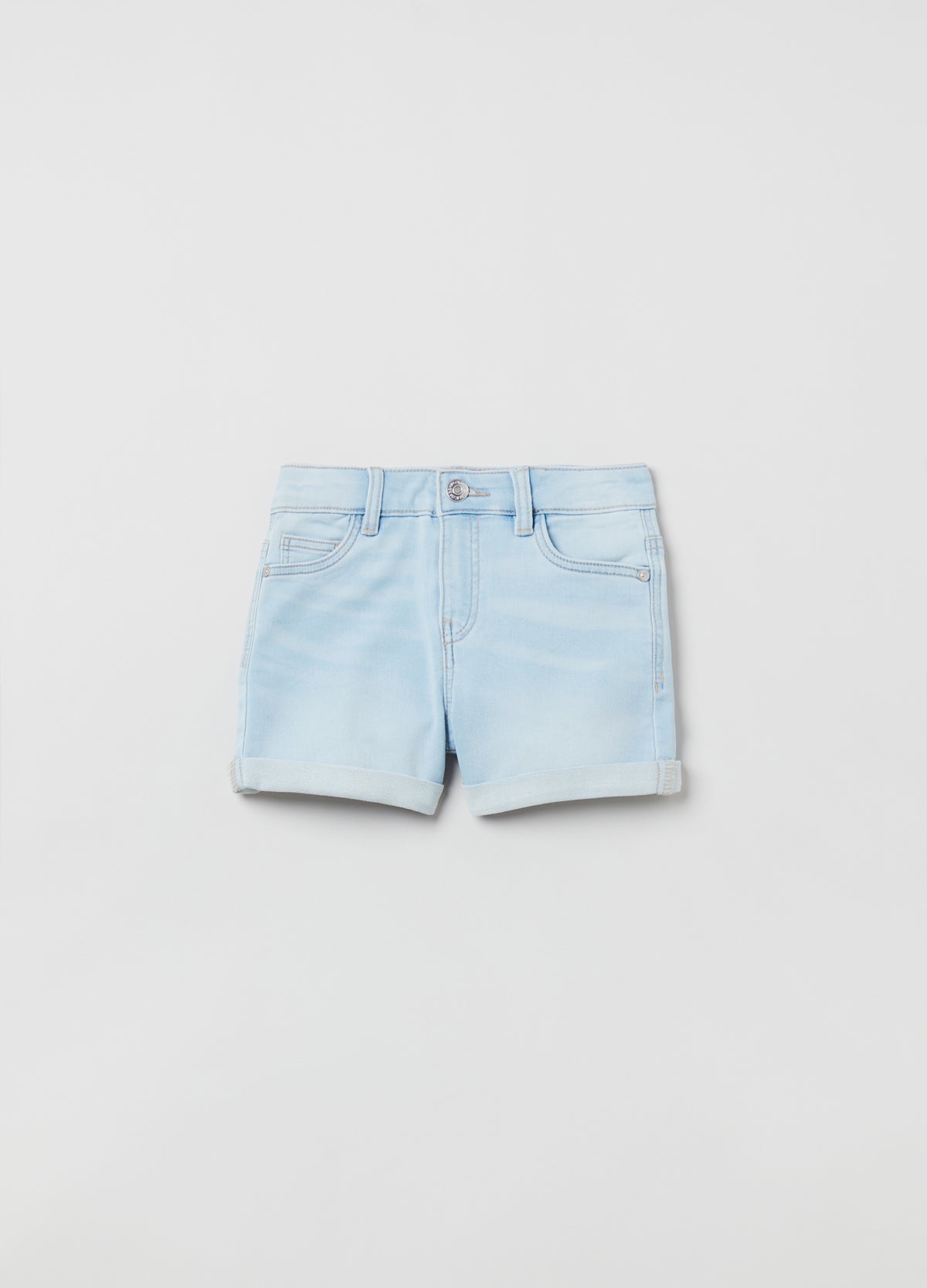 Ovs Denim Shorts With Five Pockets