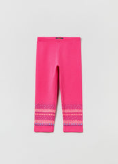 Ovs Three-Quarter Leggings With Print