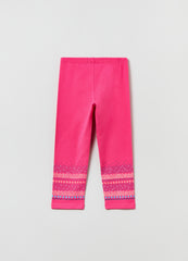 Ovs Three-Quarter Leggings With Print