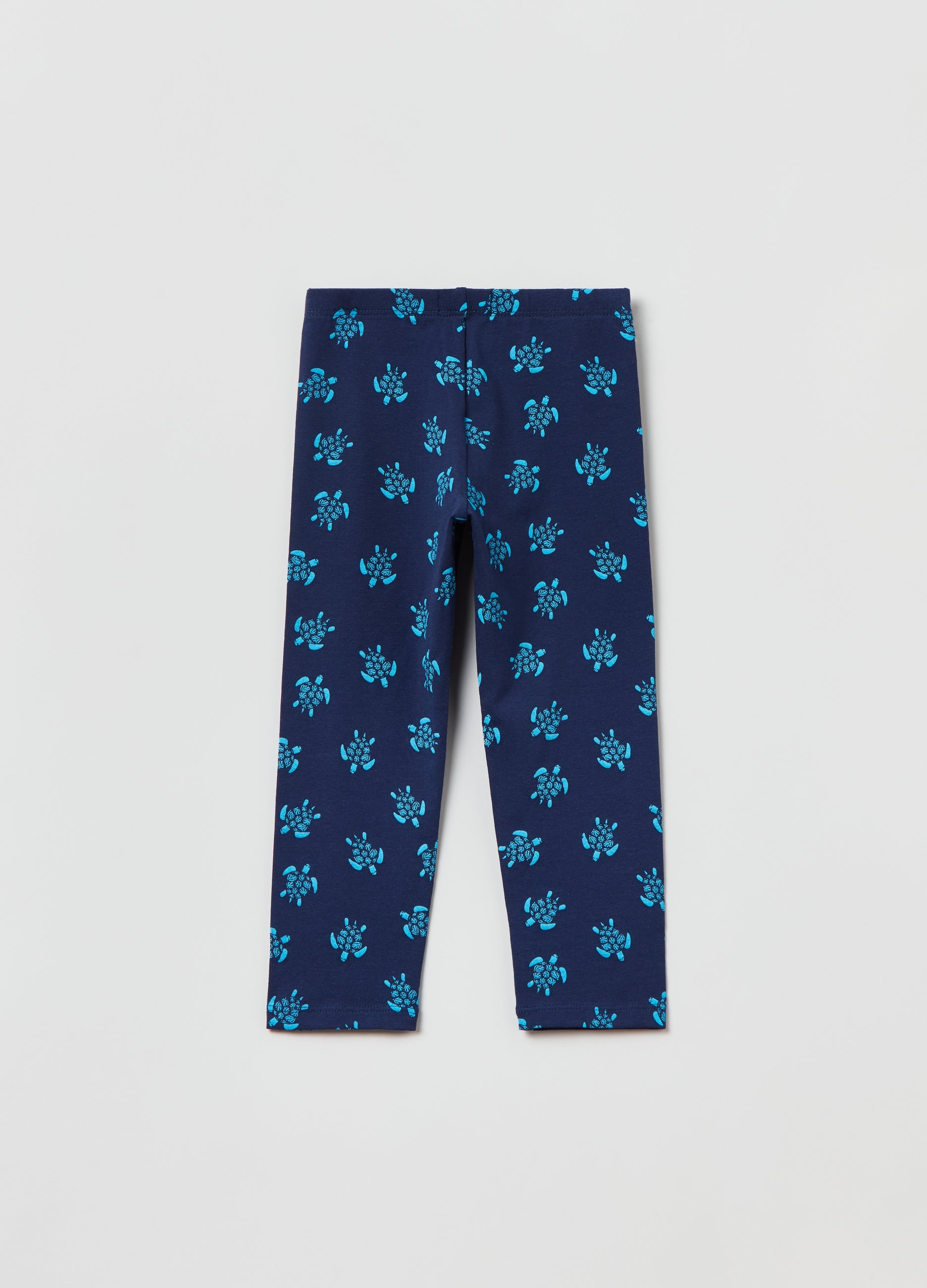 Ovs Three-Quarter Leggings With Print