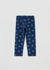 Ovs Three-Quarter Leggings With Print