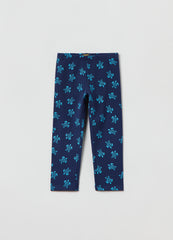 Ovs Three-Quarter Leggings With Print