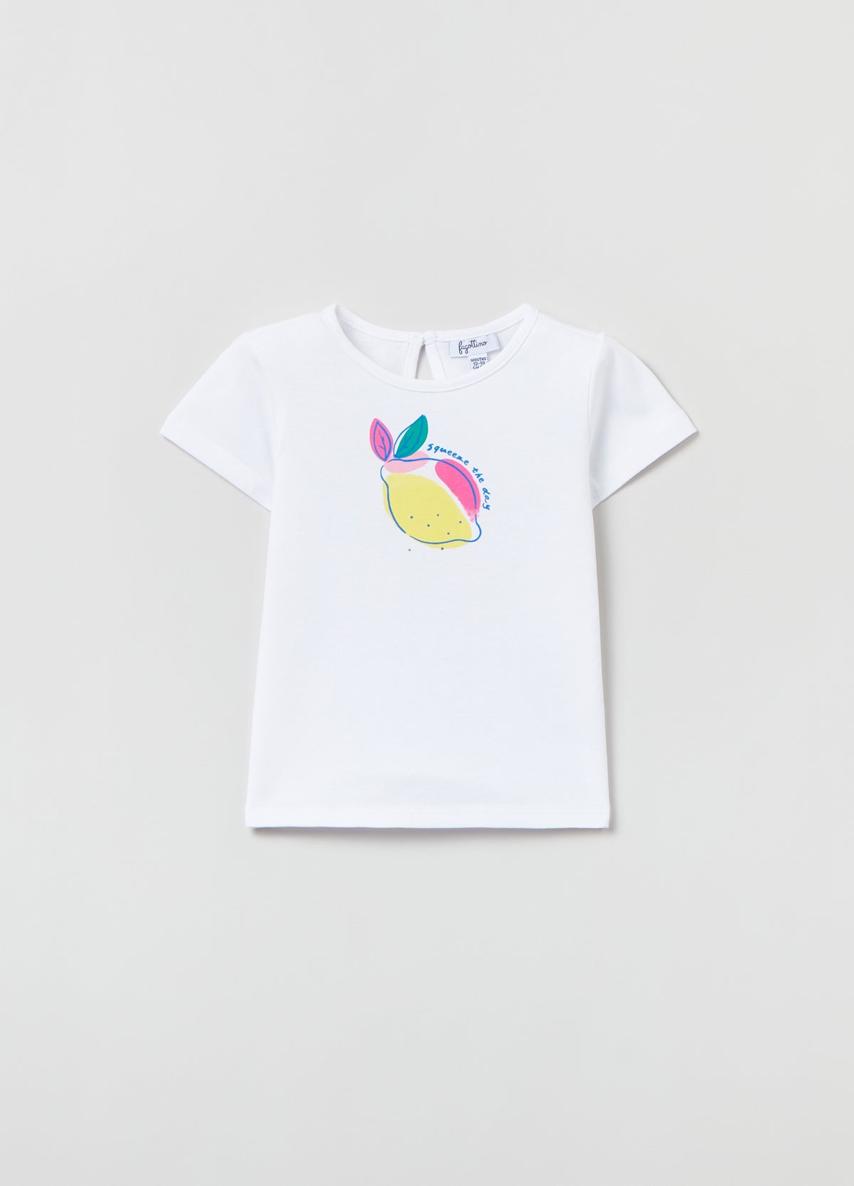 Ovs Crew-Neck T-Shirt With Glitter Print