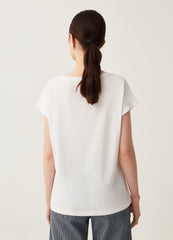 Ovs Dress With Lacework Insert