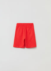 Ovs Bermuda Joggers With Rugby Embroidery