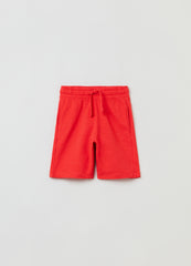 Ovs Bermuda Joggers With Rugby Embroidery