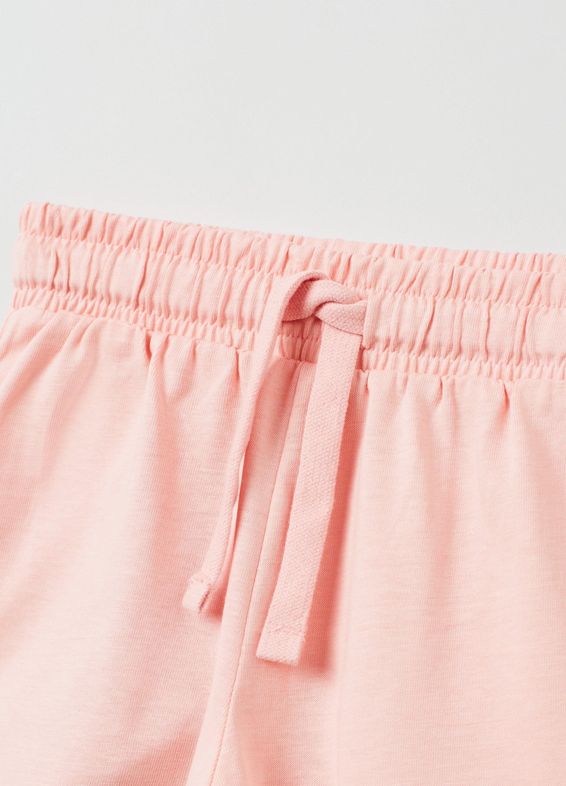 Cotton Shorts With Drawstring