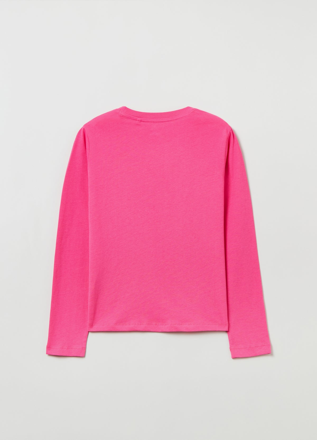 Ovs Cotton T-Shirt With Long Sleeves
