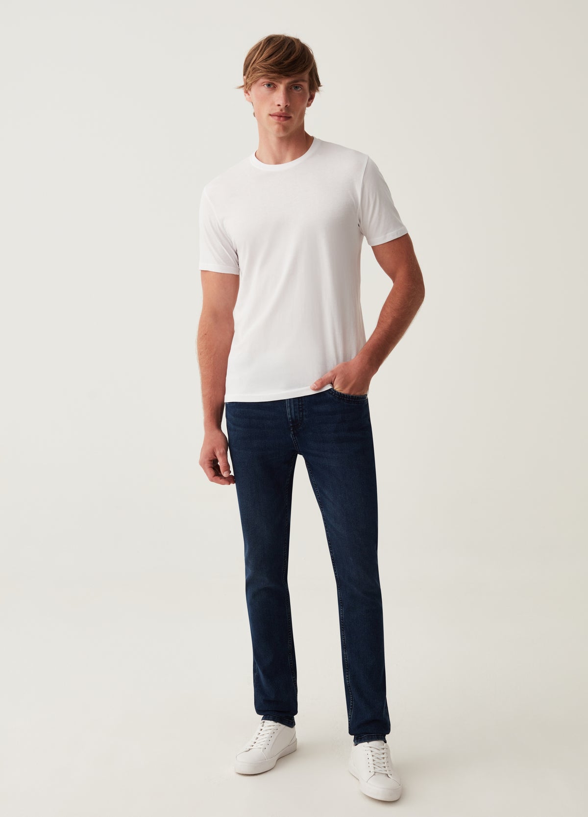 Ovs Super-Skinny-Fit Jeans With Five Pockets