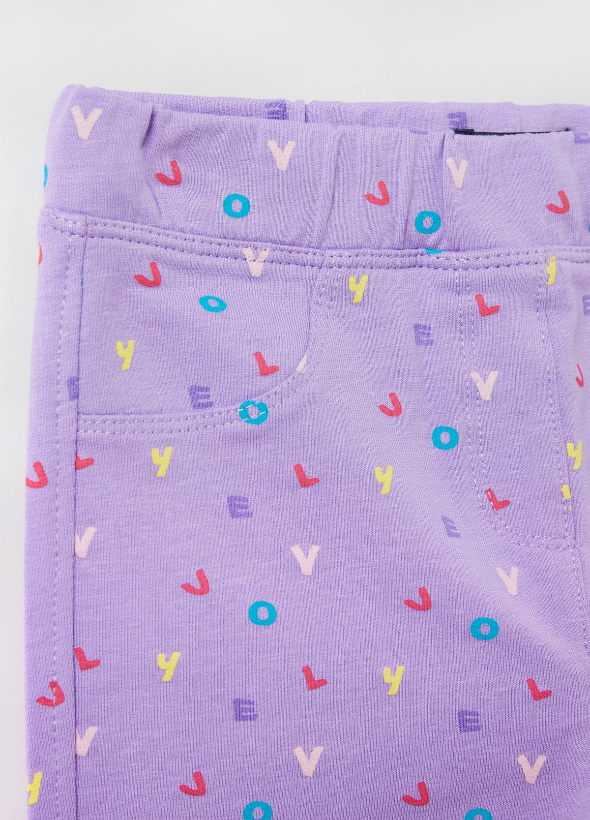 Ovs Treggings In Stretch Cotton With Print