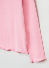 Ovs T-Shirt With Long Ribbed Sleeves