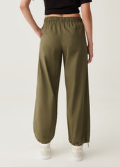 Cotton Parachute Trousers
