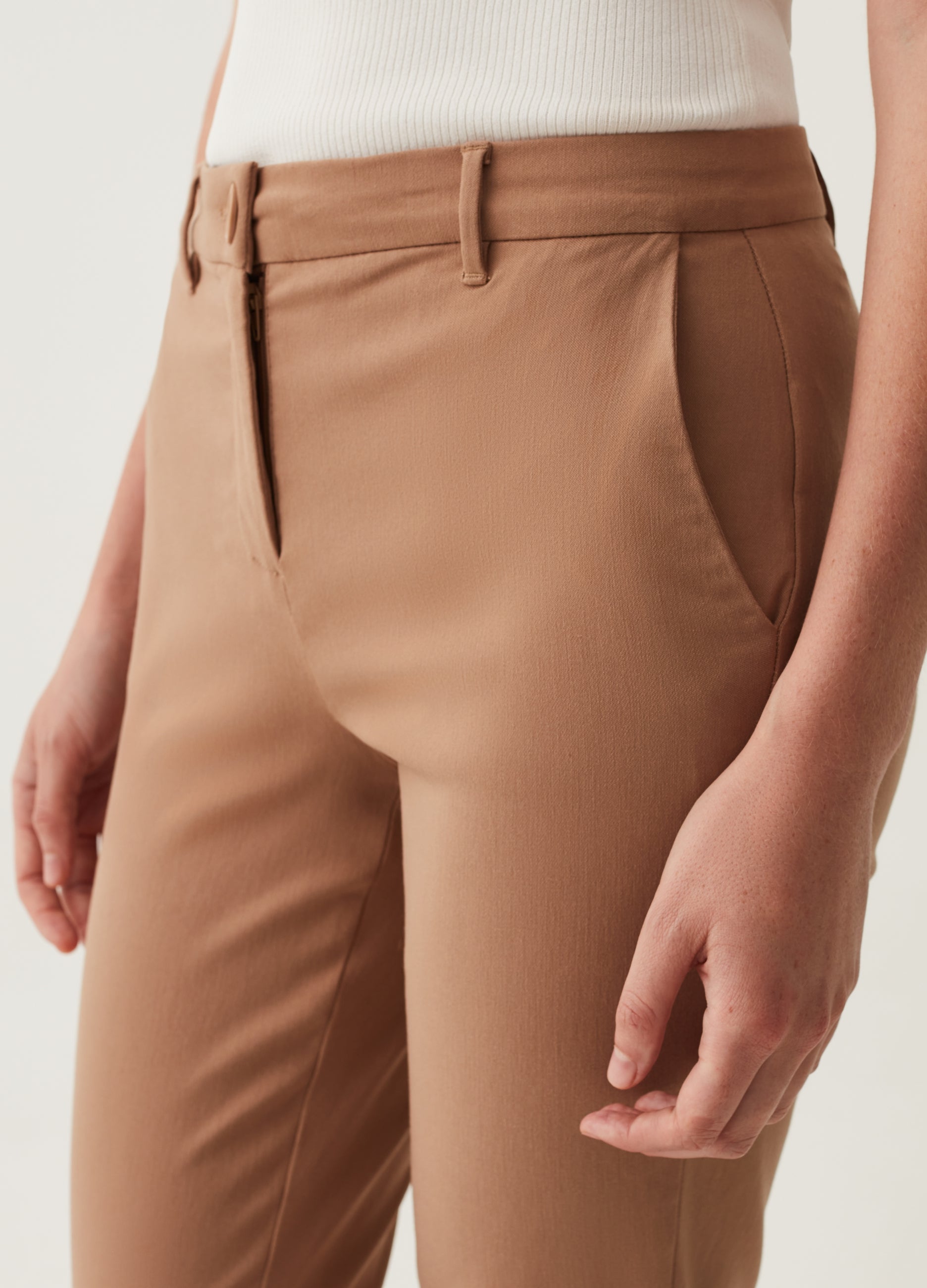 Ovs Stretch Chino Trousers