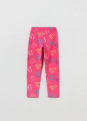 Ovs Stretch Cotton Glitter Leggings