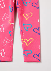 Ovs Stretch Cotton Glitter Leggings