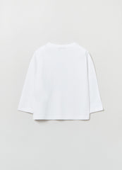 Ovs Long-Sleeved T-Shirt In Cotton