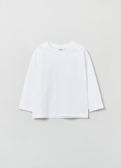 Ovs Long-Sleeved T-Shirt In Cotton