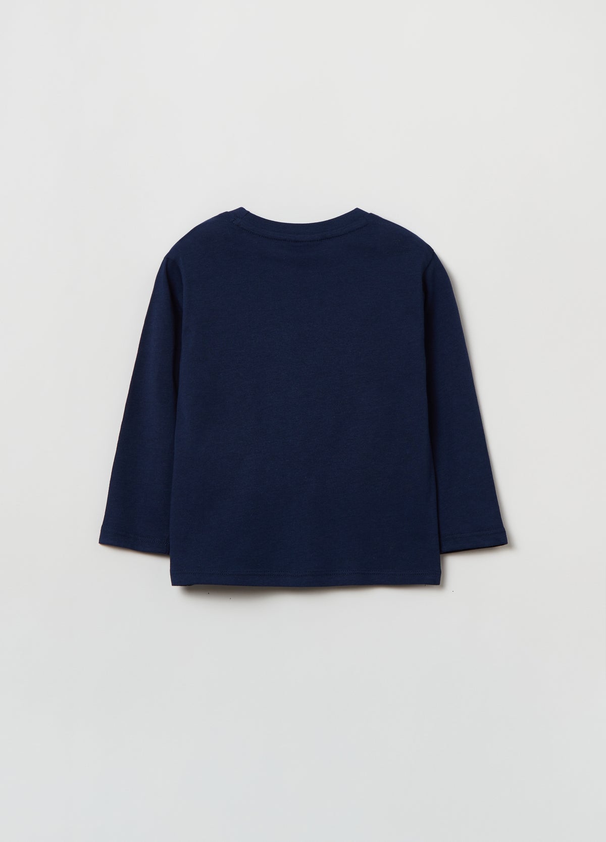 Ovs Long-Sleeved T-Shirt In Cotton