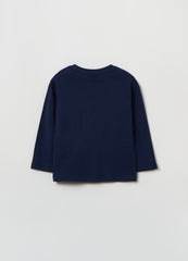 Ovs Long-Sleeved T-Shirt In Cotton