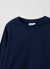 Ovs Long-Sleeved T-Shirt In Cotton