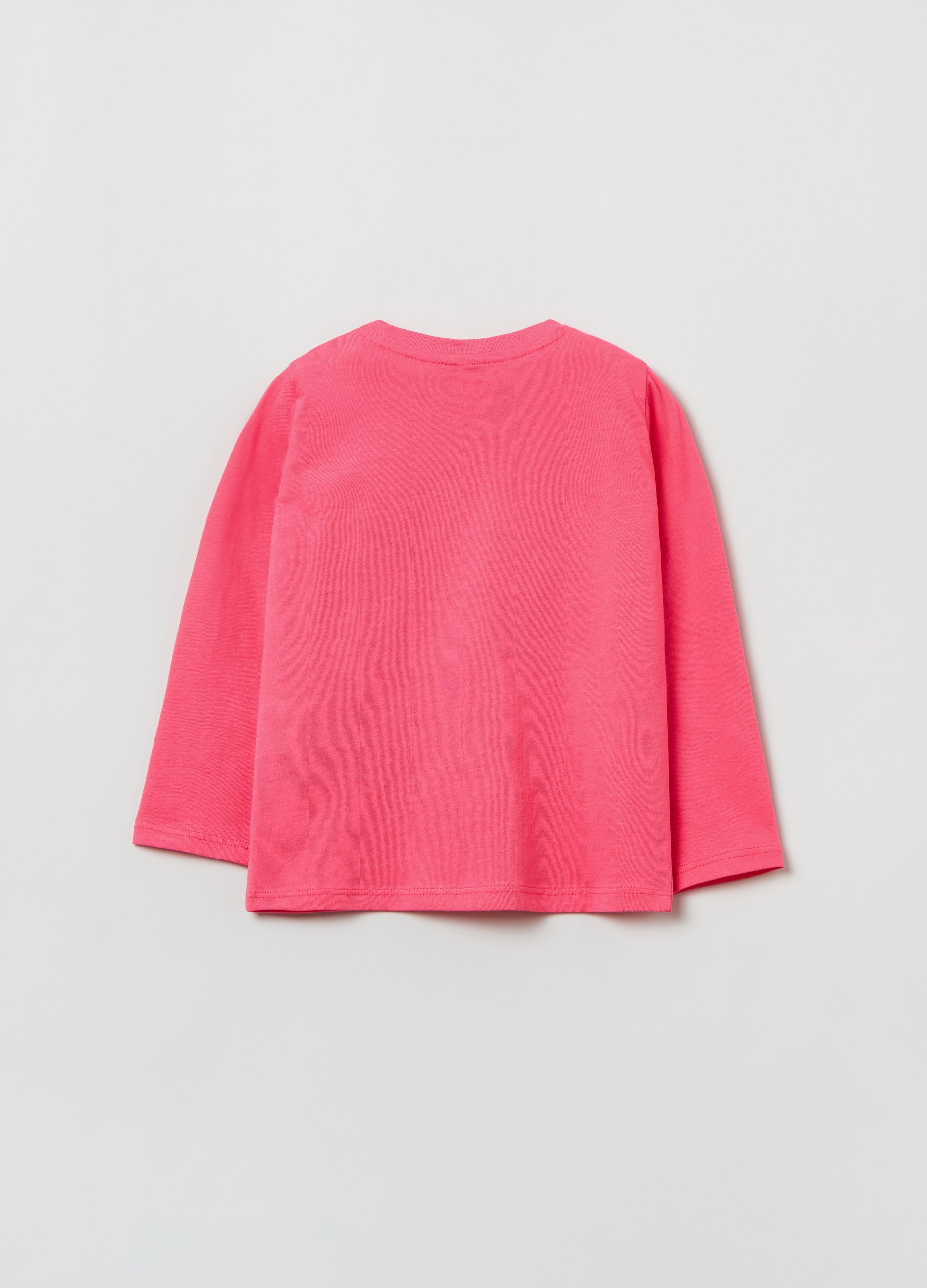 Ovs Long-Sleeved T-Shirt In Cotton
