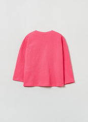 Ovs Long-Sleeved T-Shirt In Cotton