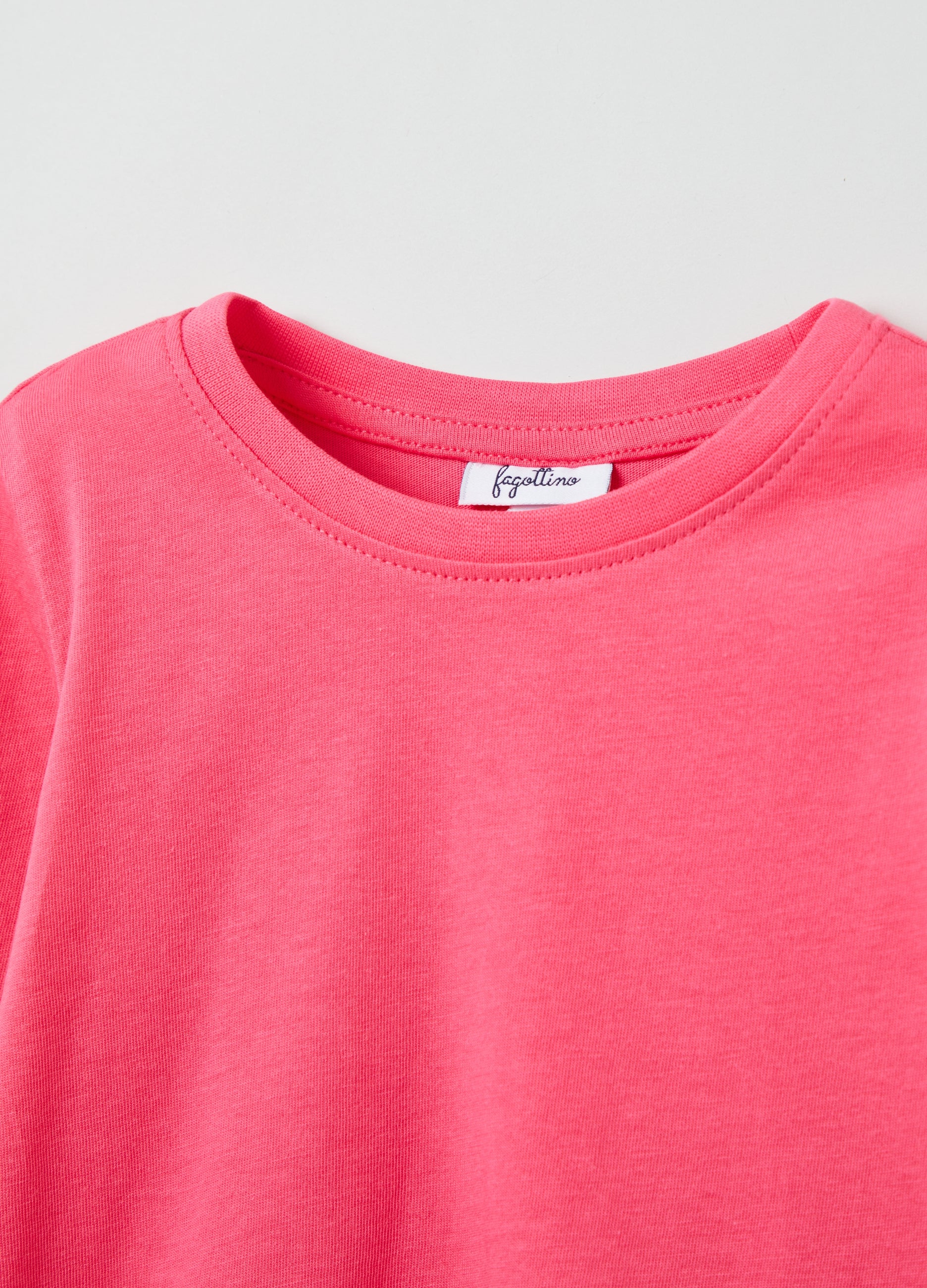 Ovs Long-Sleeved T-Shirt In Cotton