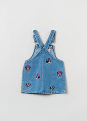 Pinafore With Minnie Mouse Embroidery