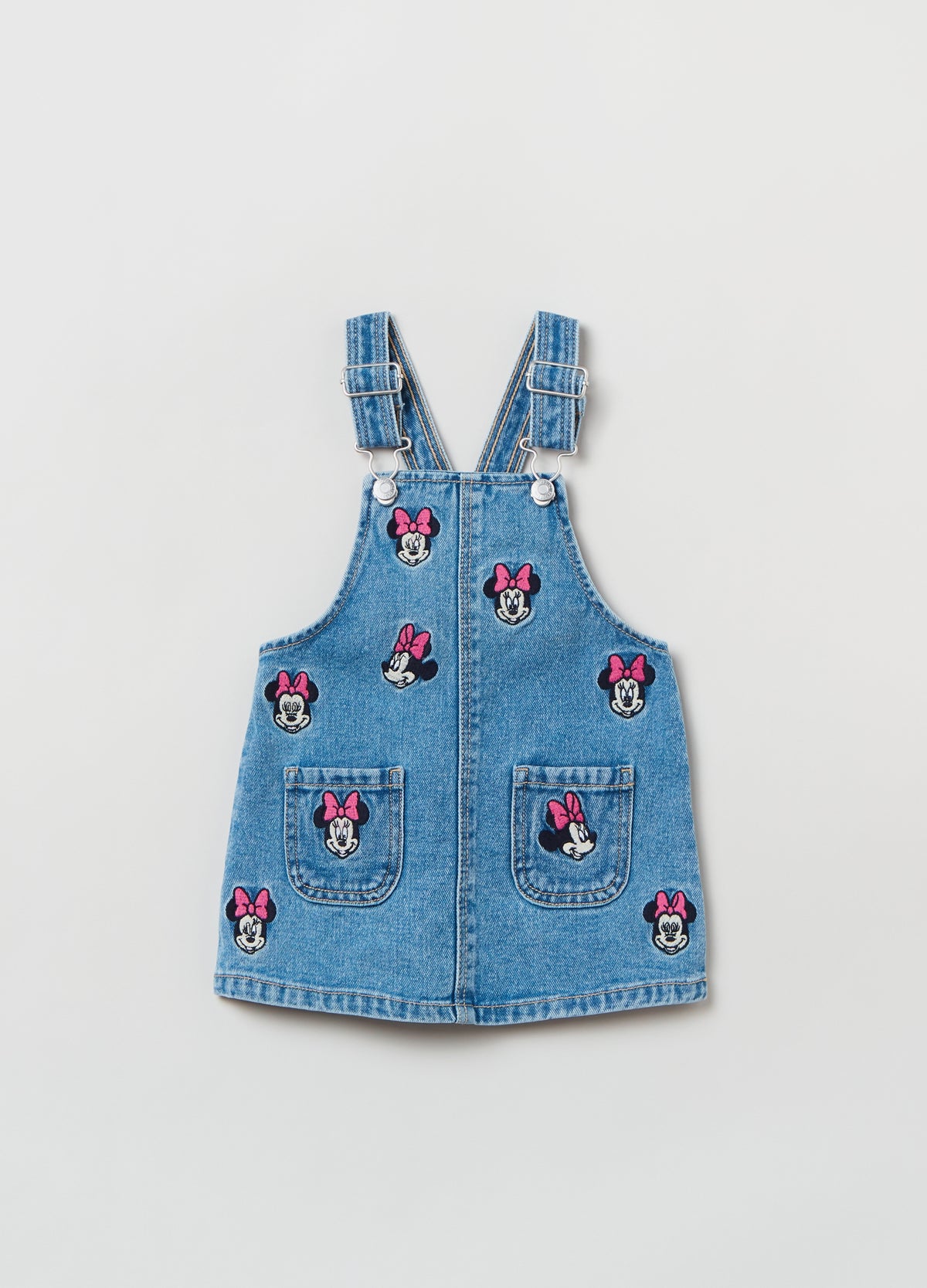 Pinafore With Minnie Mouse Embroidery