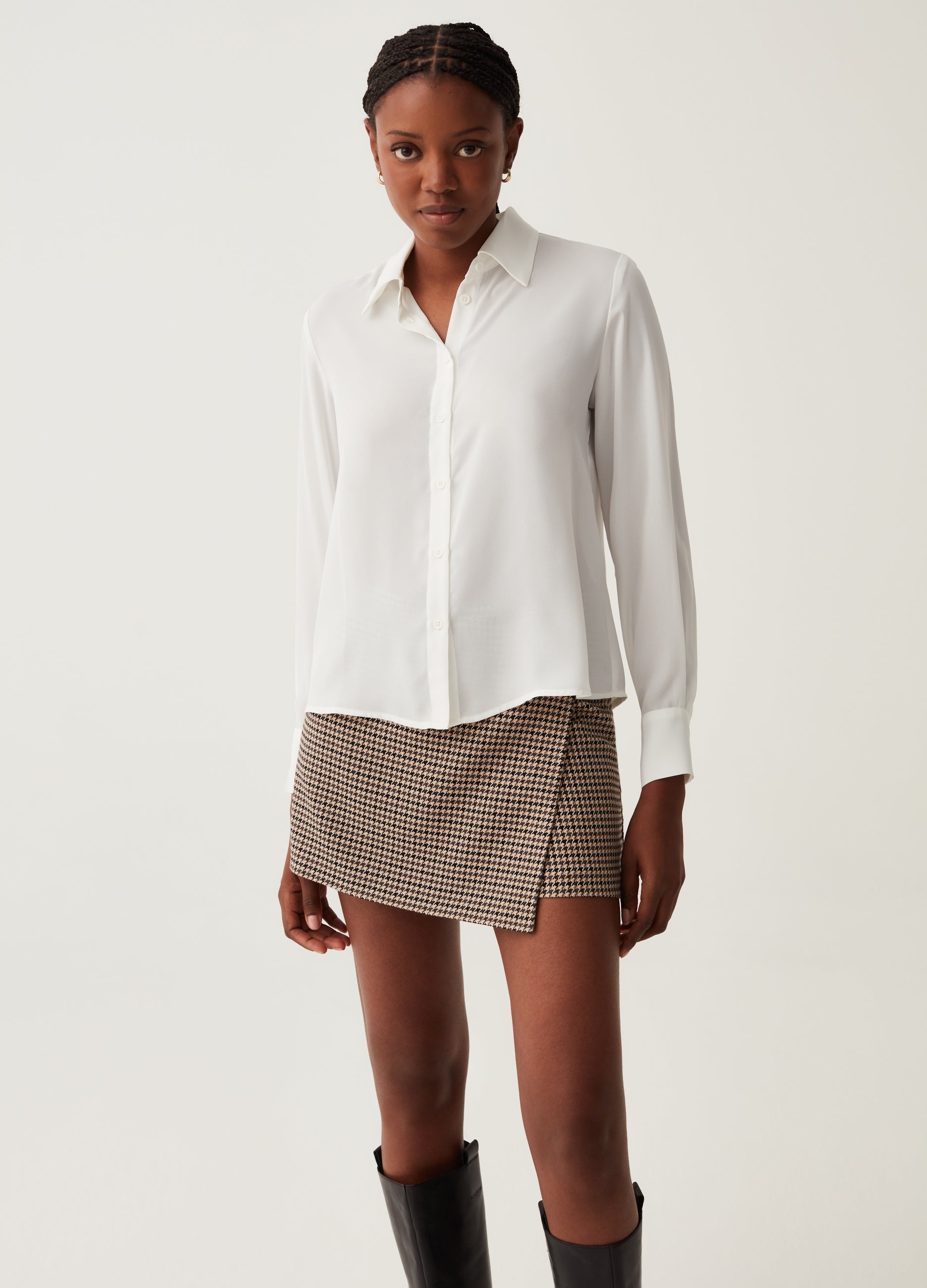 Crêpe Shirt