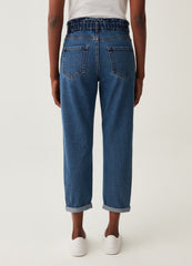 Cropped Slouchy Jeans