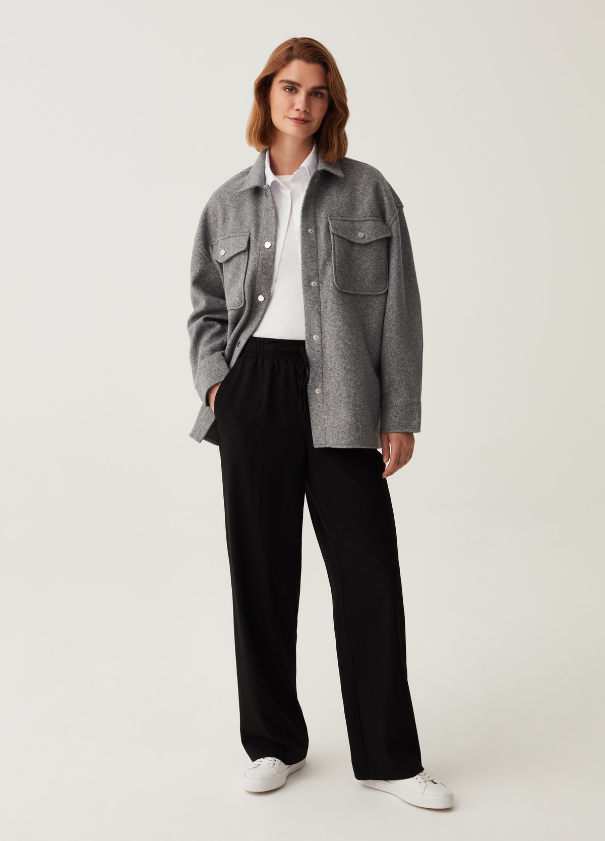 Stretch Joggers With Drawstring