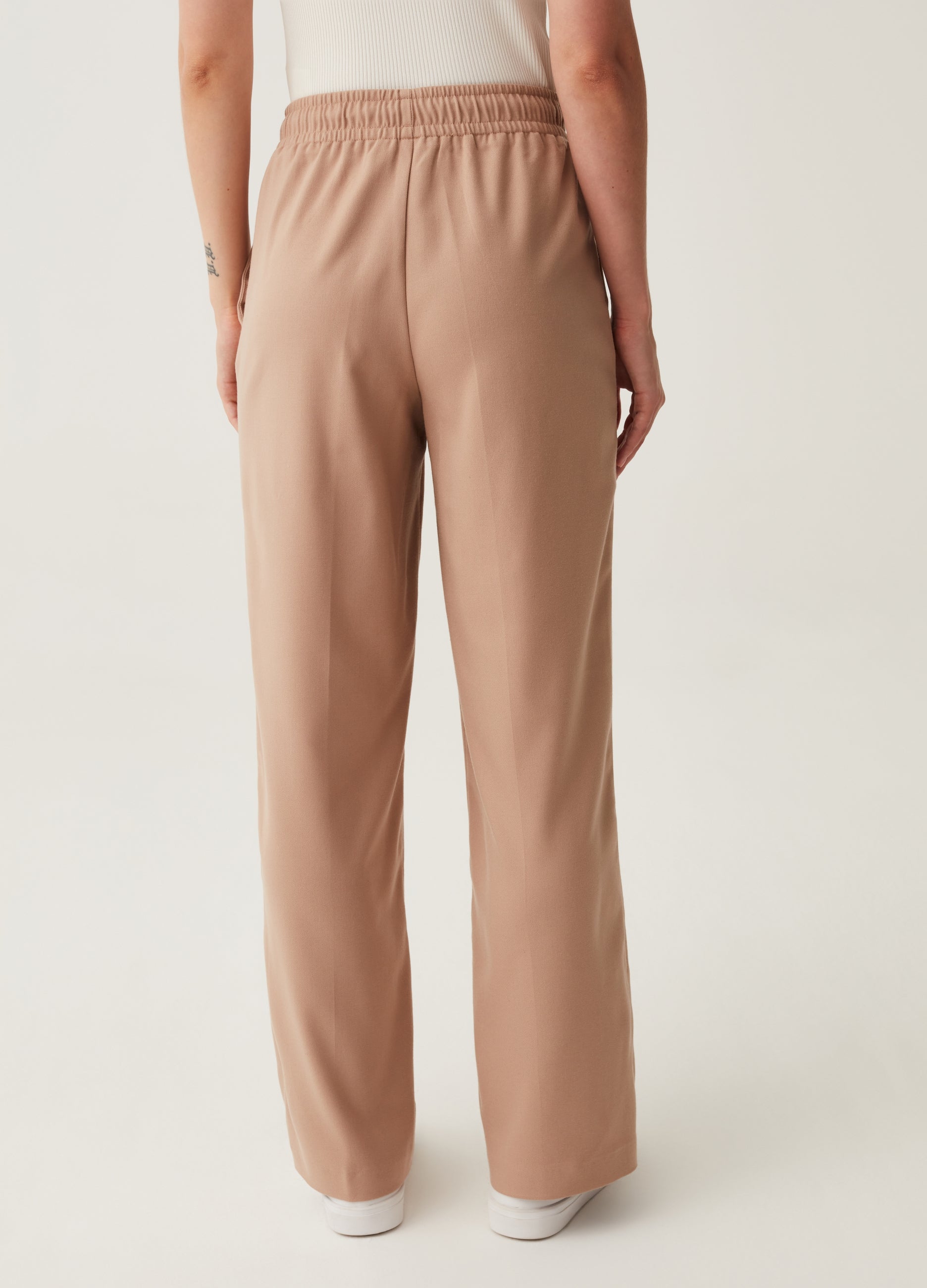 Stretch Joggers With Drawstring
