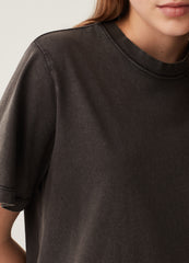 Cotton T-Shirt With Round Neck
