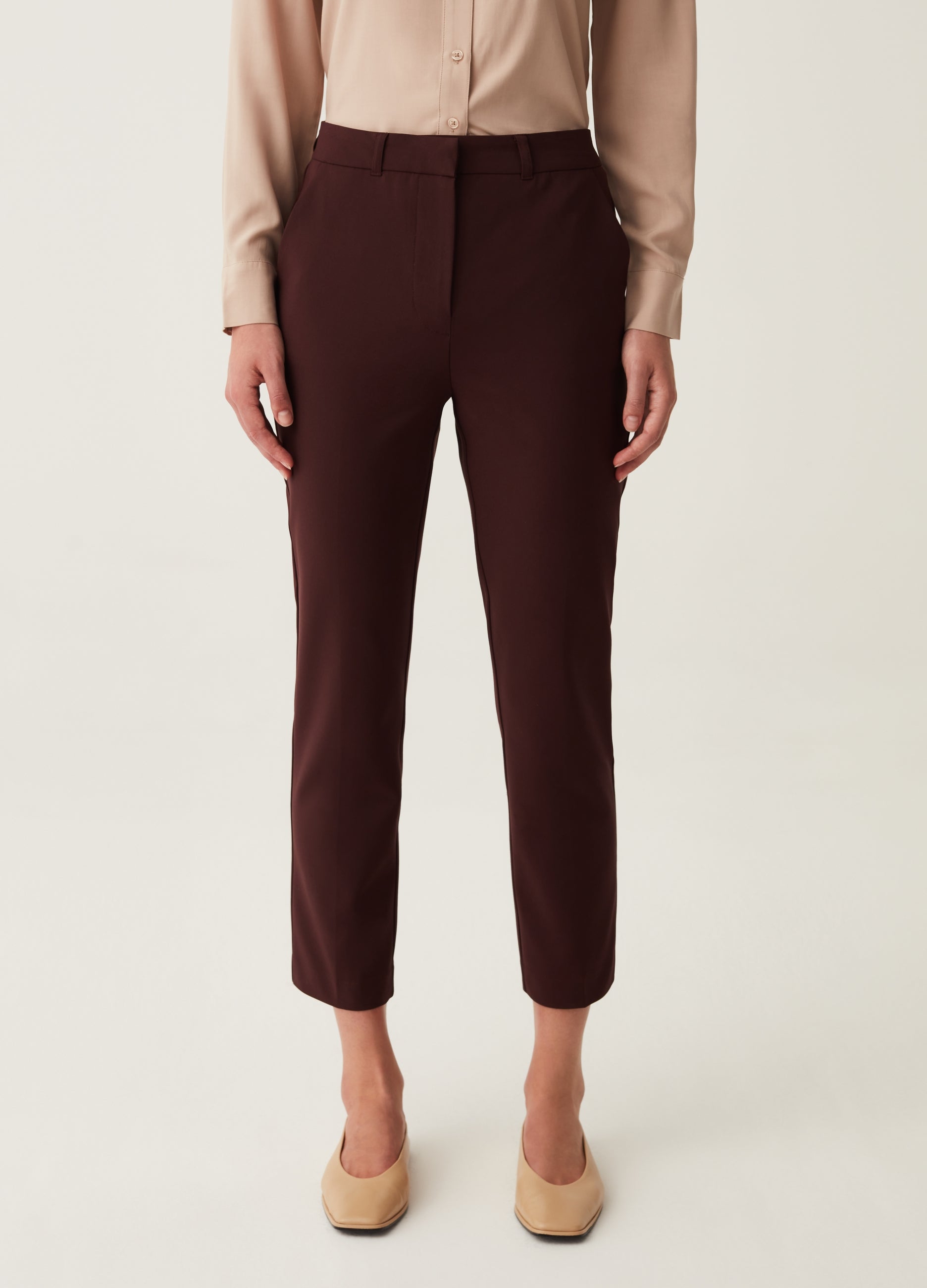 Shirt In Viscose With Pocket