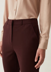 Shirt In Viscose With Pocket