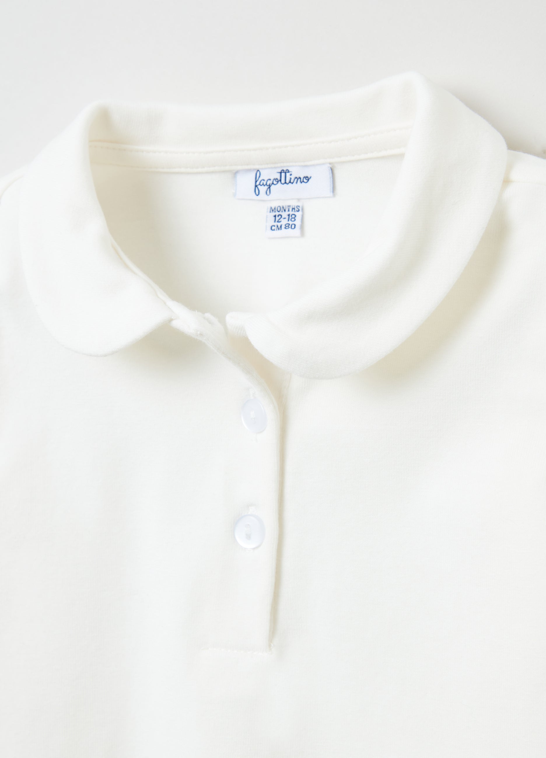 Ovs Solid Colour Stretch Cotton Polo Shirt