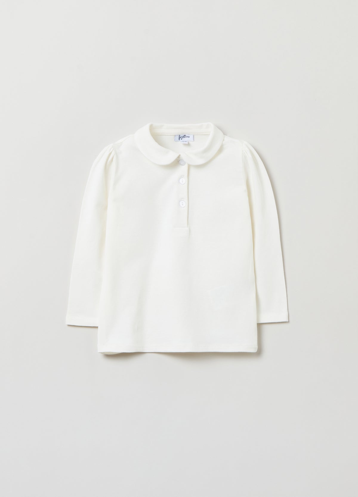 Ovs Solid Colour Stretch Cotton Polo Shirt
