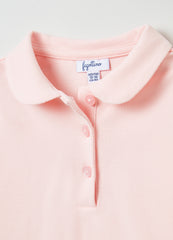Ovs Solid Colour Stretch Cotton Polo Shirt