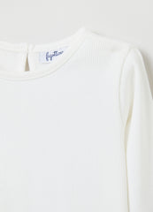 Ovs T-Shirt With Long Ribbed Sleeves