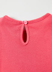 Ovs T-Shirt With Long Ribbed Sleeves