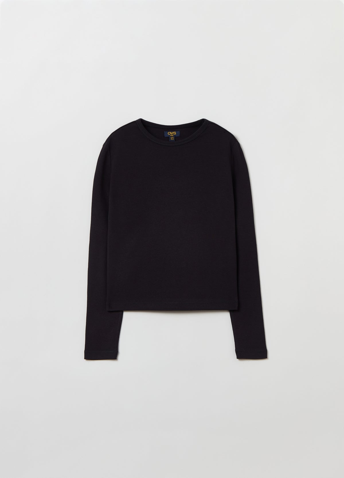 Ovs Long-Sleeved T-Shirt In Cotton